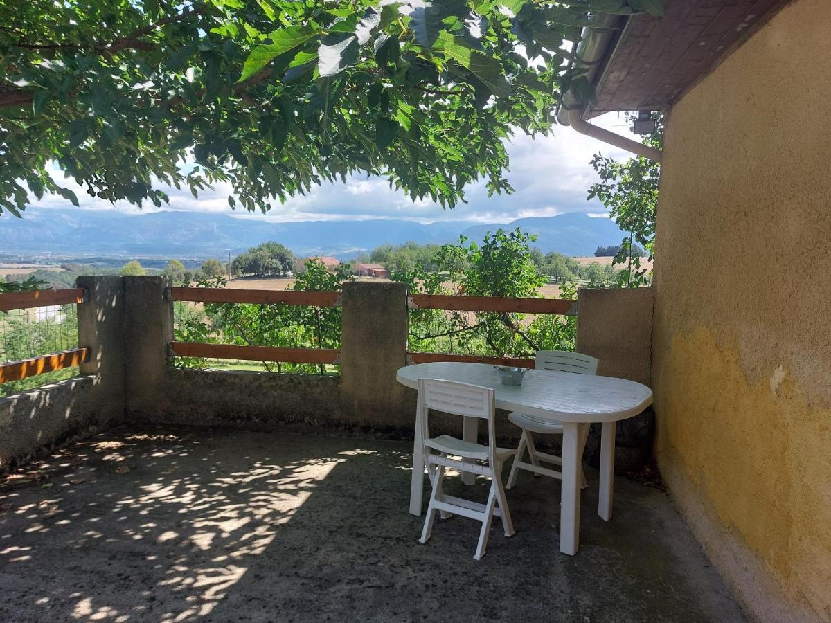 Maisonnette Campagnarde Avec Vue Sur Vercors Villa Montmiral Esterno foto