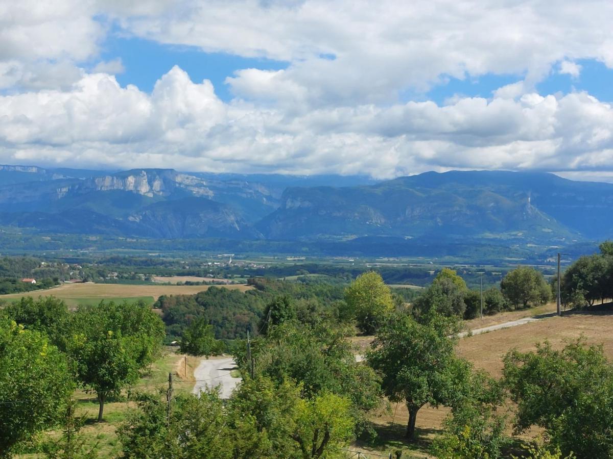 Maisonnette Campagnarde Avec Vue Sur Vercors Villa Montmiral Esterno foto
